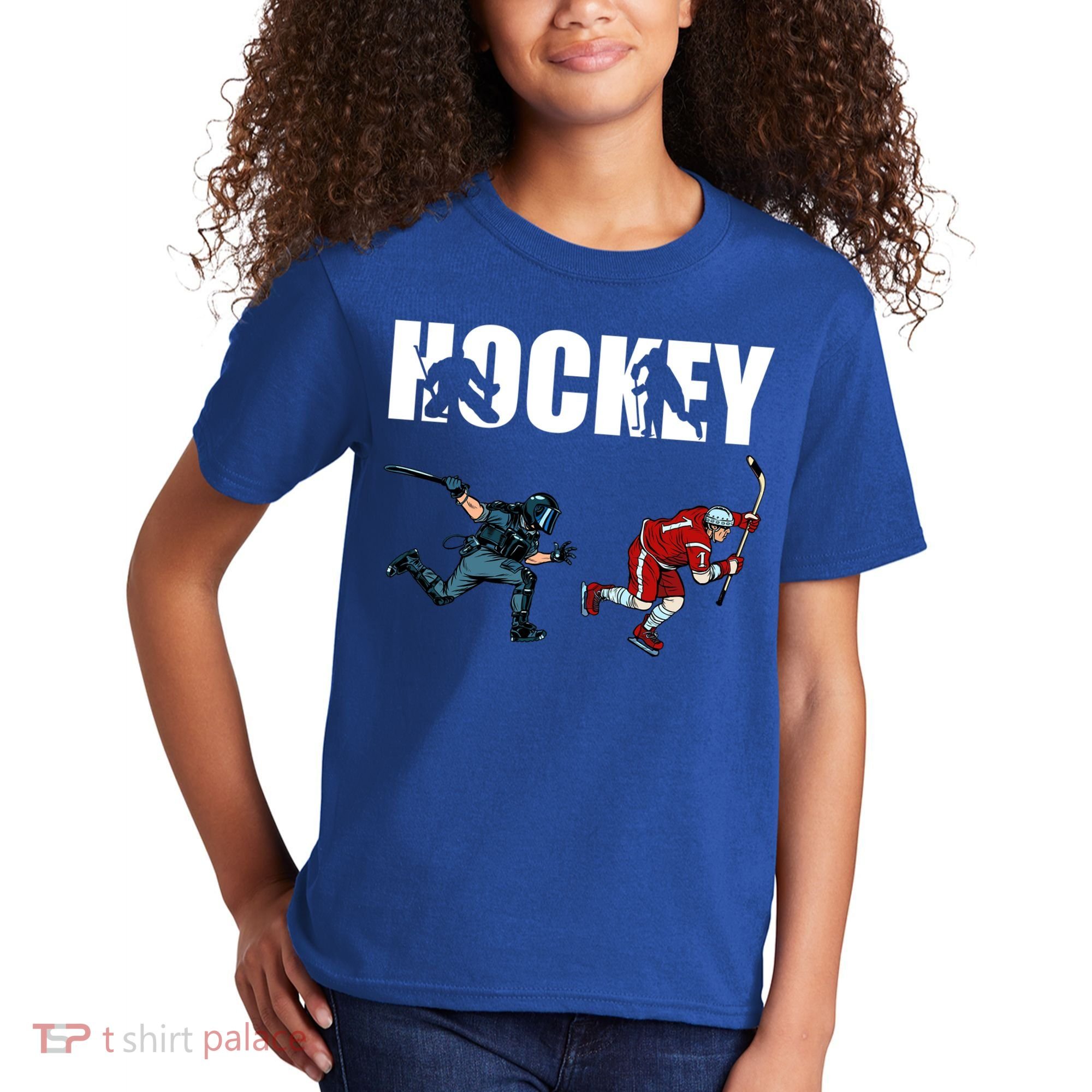 Eat Sleep Hockey Ice Hockey Player Gift Kids T-Shirt