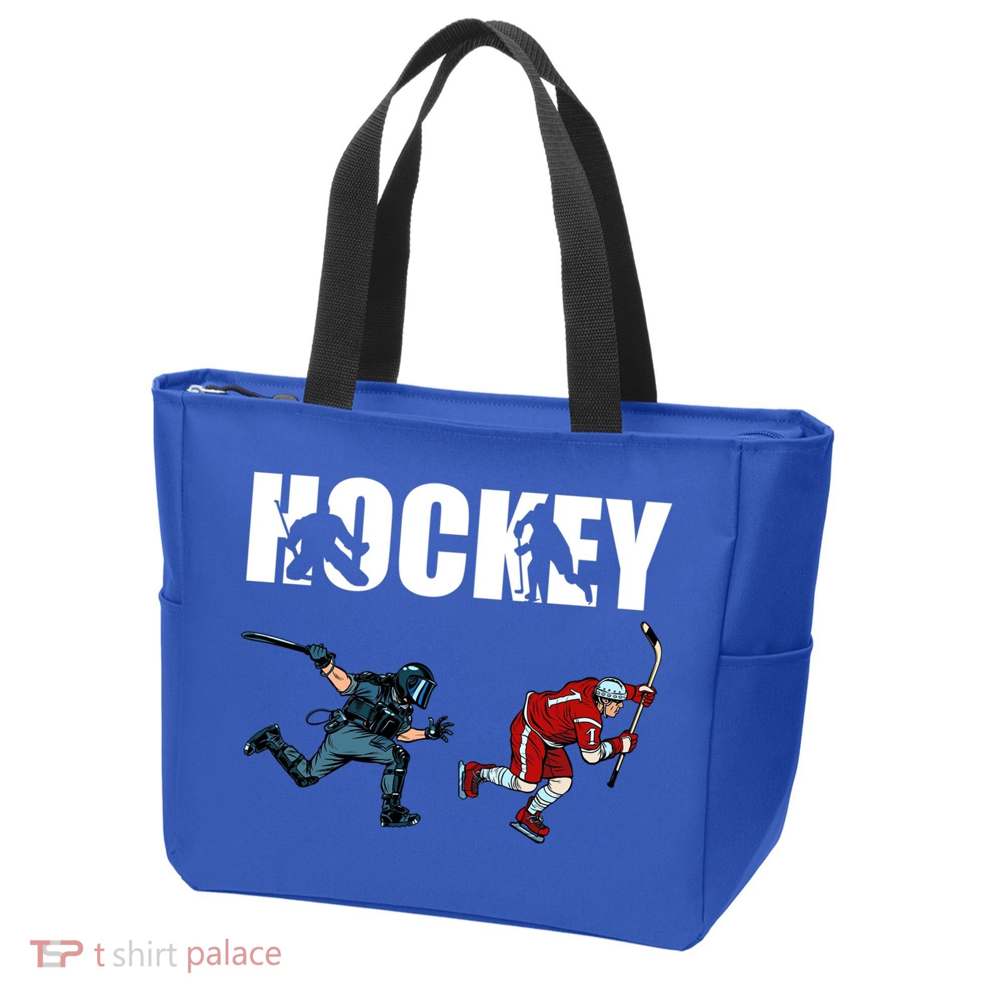 Eat Sleep Hockey Ice Hockey Player Gift Tote Bag