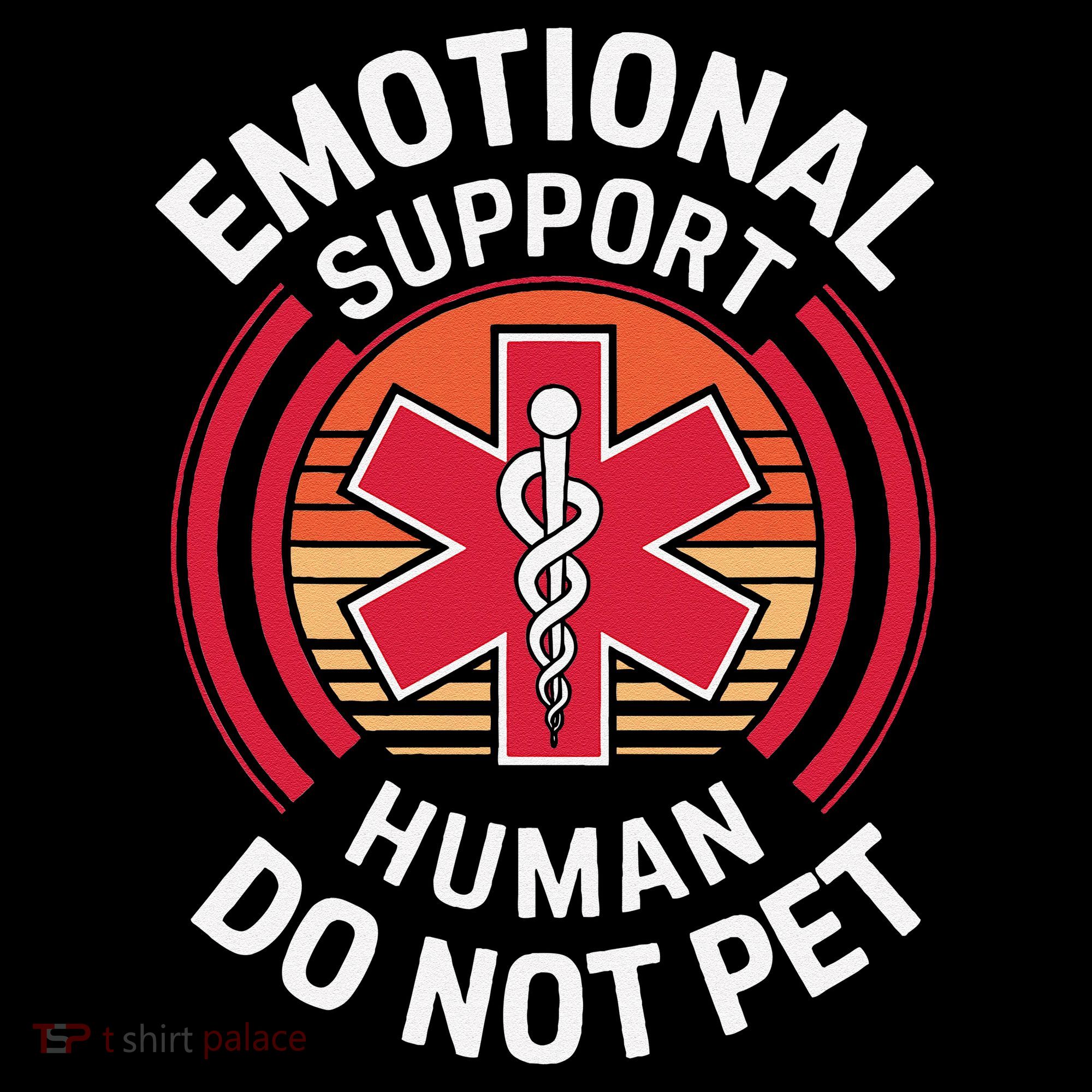Emotional Support Husband Do Not Pet Funny Tote Bag