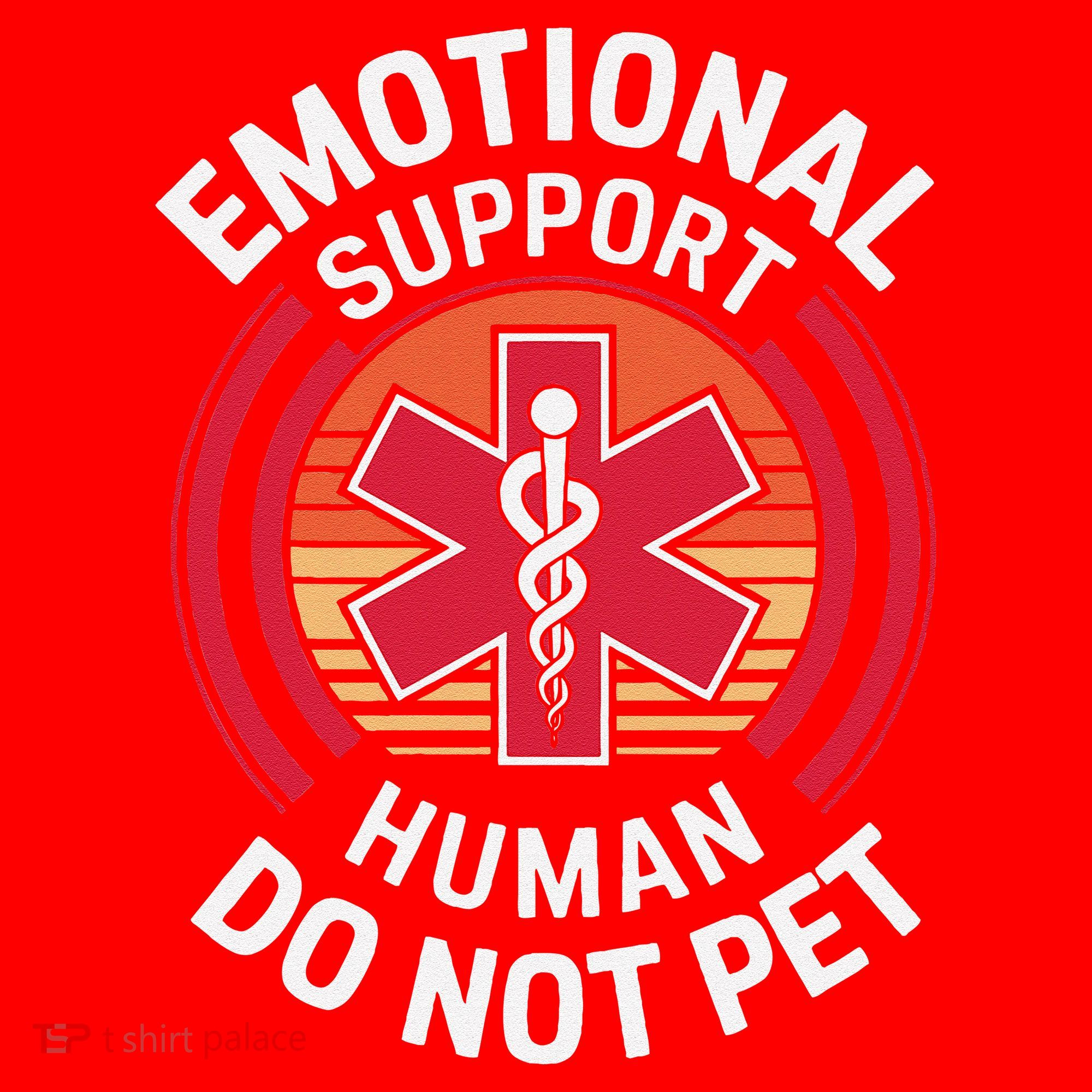 Emotional Support Husband Do Not Pet Funny Santa Hat