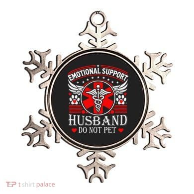 Emotional Support Husband Do Not Pet For Husband From Wife Ornament