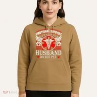 Emotional Support Husband Do Not Pet For Husband From Wife Hoodie thumb 5