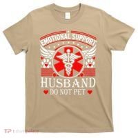 Emotional Support Husband Do Not Pet For Husband From Wife T-Shirt thumb 0