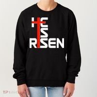 Easter Sunday He Is Risen Women's Sweatshirt thumb 0