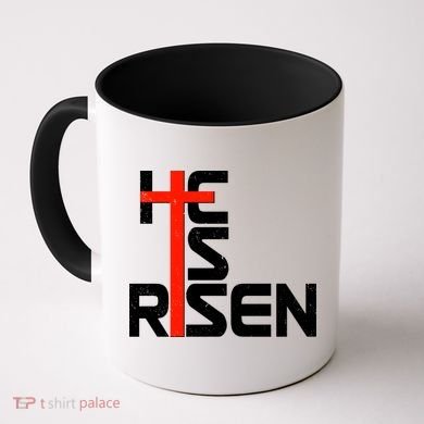 Easter Sunday He Is Risen Coffee Mug
