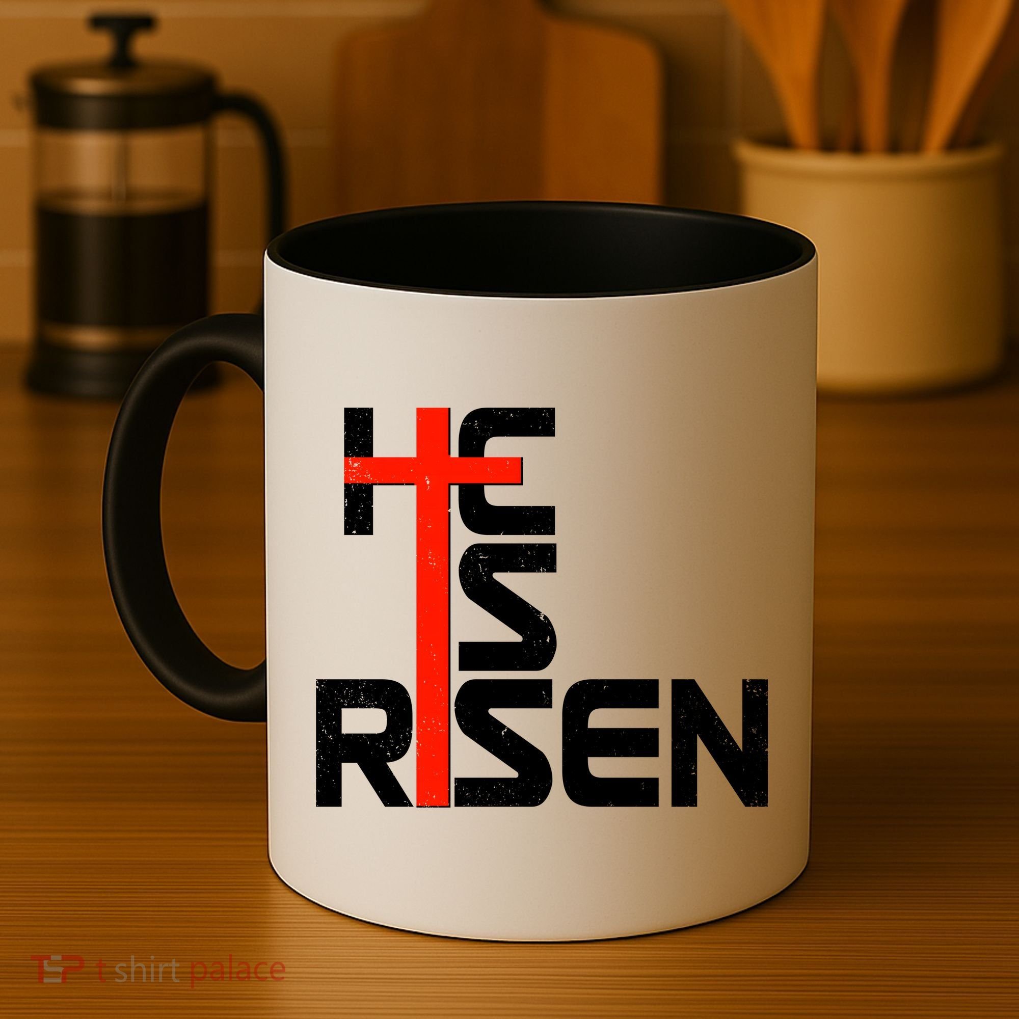 Easter Sunday He Is Risen Coffee Mug
