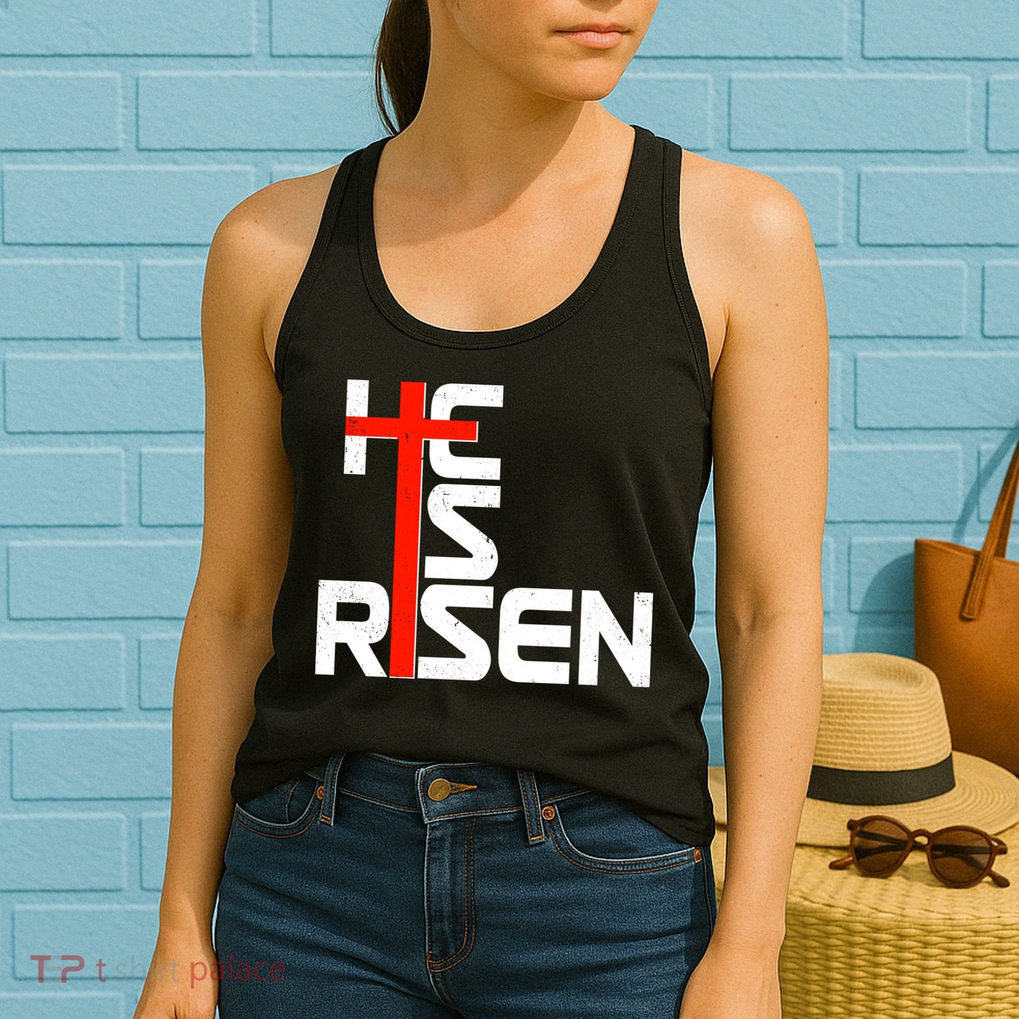 Easter Sunday He Is Risen Women's Tank Top
