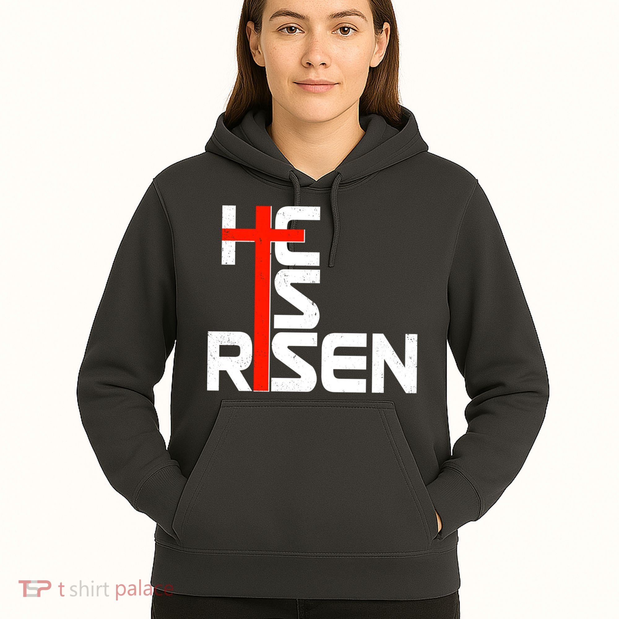 Easter Sunday He Is Risen Hoodie