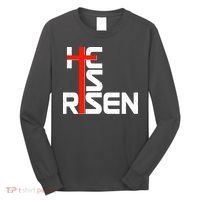 Easter Sunday He Is Risen Long Sleeve Shirt thumb 0