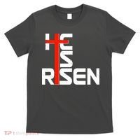 Easter Sunday He Is Risen T-Shirt thumb 0