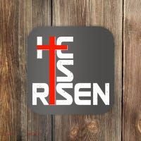 Easter Sunday He Is Risen Coaster thumb 0