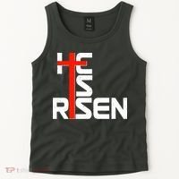 Easter Sunday He Is Risen Tank Top thumb 2