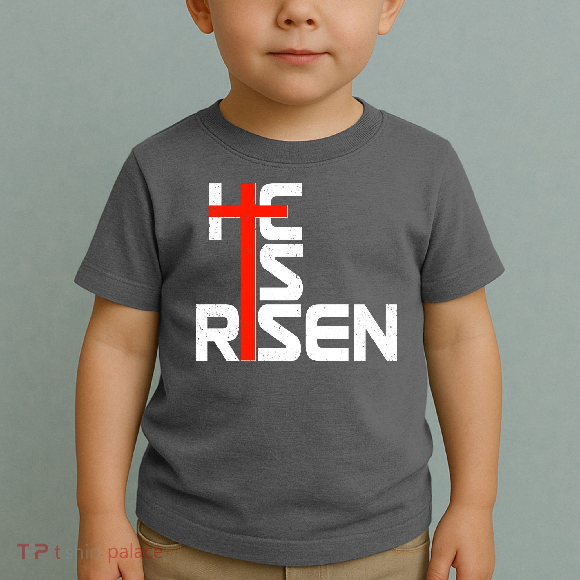 Easter Sunday He Is Risen Toddler T-Shirt