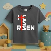 Easter Sunday He Is Risen Toddler T-Shirt thumb 3
