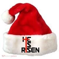 Easter Sunday He Is Risen Santa Hat thumb 0
