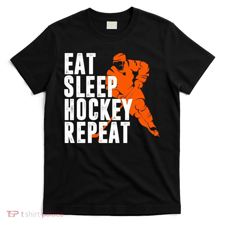 Eat Sleep Hockey Repeat T-Shirt