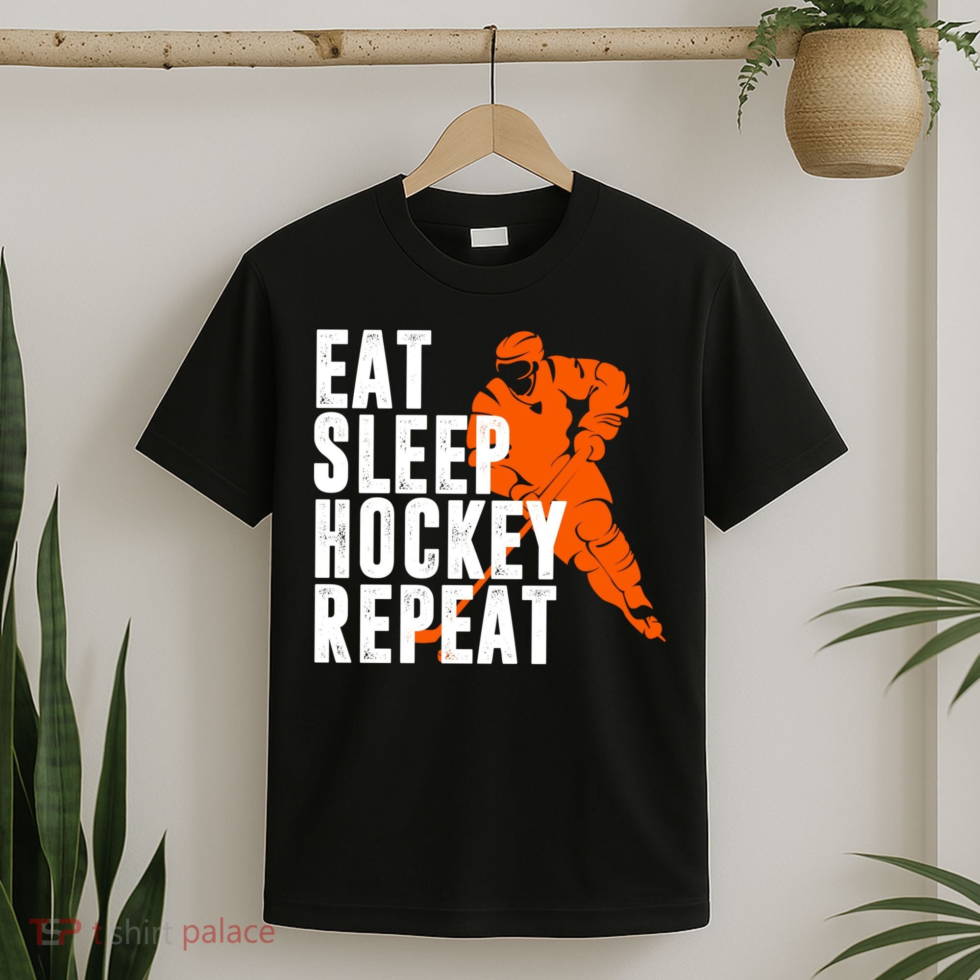 Eat Sleep Hockey Repeat T-Shirt