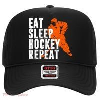 Eat Sleep Hockey Repeat Hat thumb 0