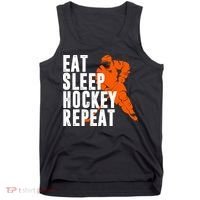 Eat Sleep Hockey Repeat Tank Top thumb 0