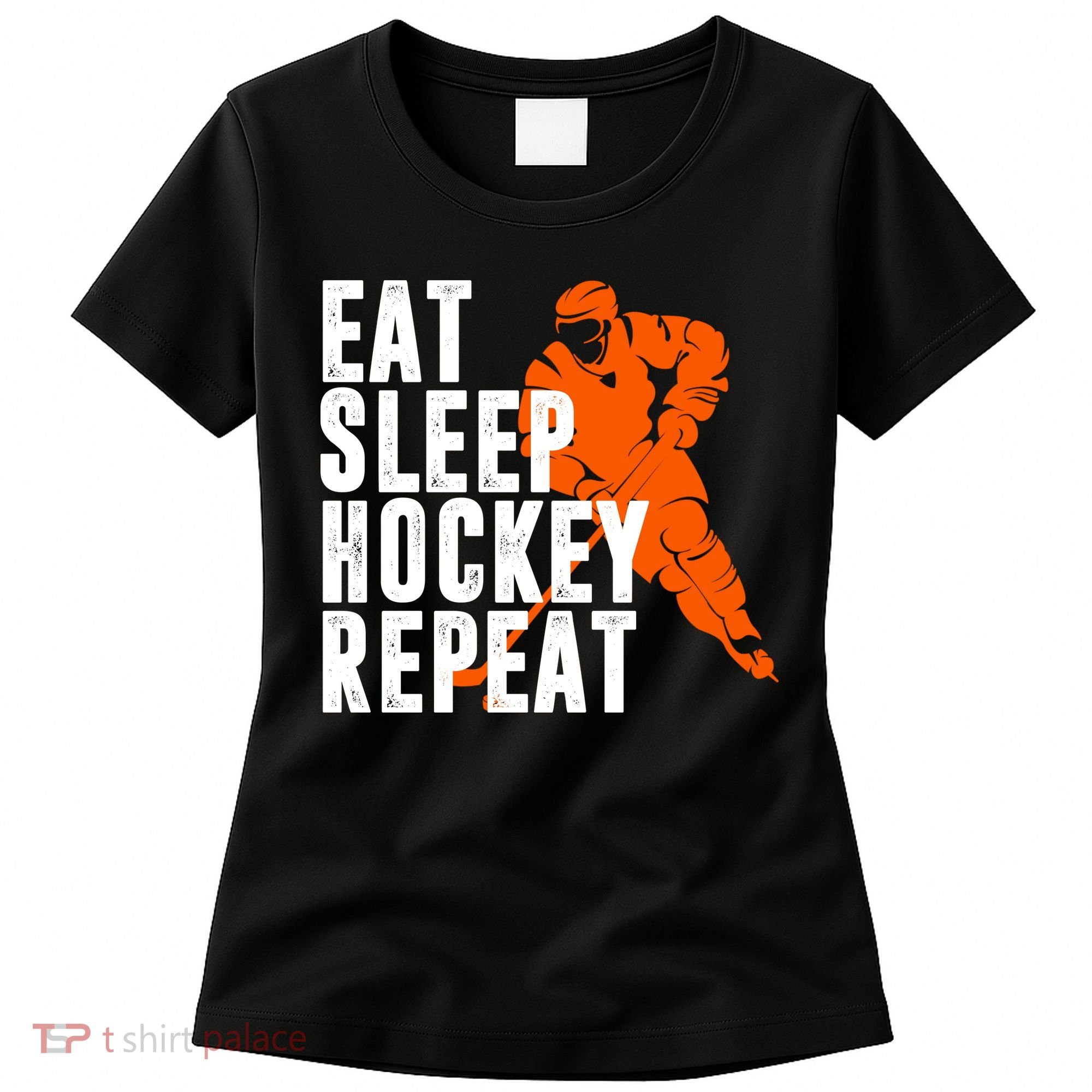 Eat Sleep Hockey Repeat Women's T-Shirt