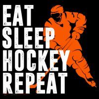 Eat Sleep Hockey Repeat Women's T-Shirt thumb 6