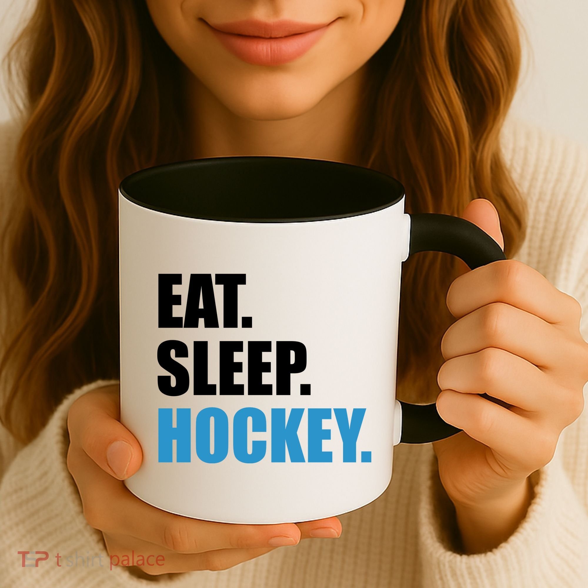 Eat Sleep Hockey Coffee Mug