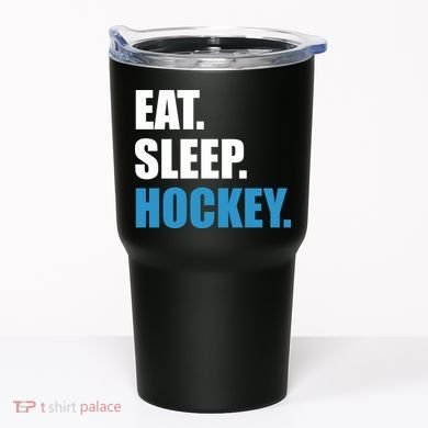 Eat Sleep Hockey Tumbler