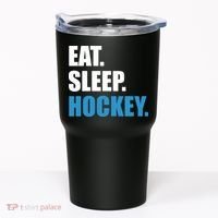 Eat Sleep Hockey Tumbler thumb 0