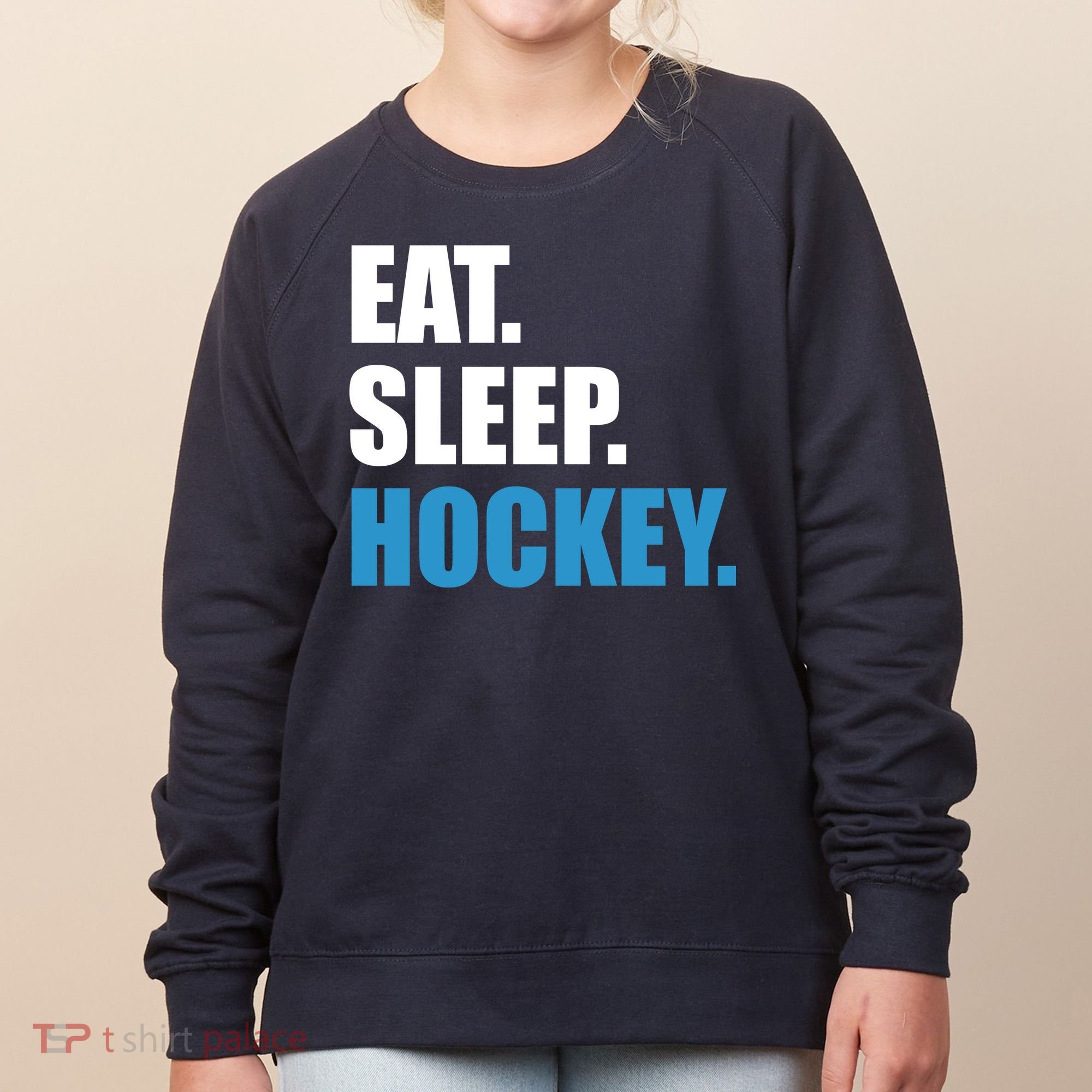 Eat Sleep Hockey Women's Sweatshirt