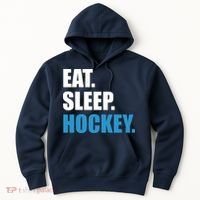 Eat Sleep Hockey Hoodie thumb 0