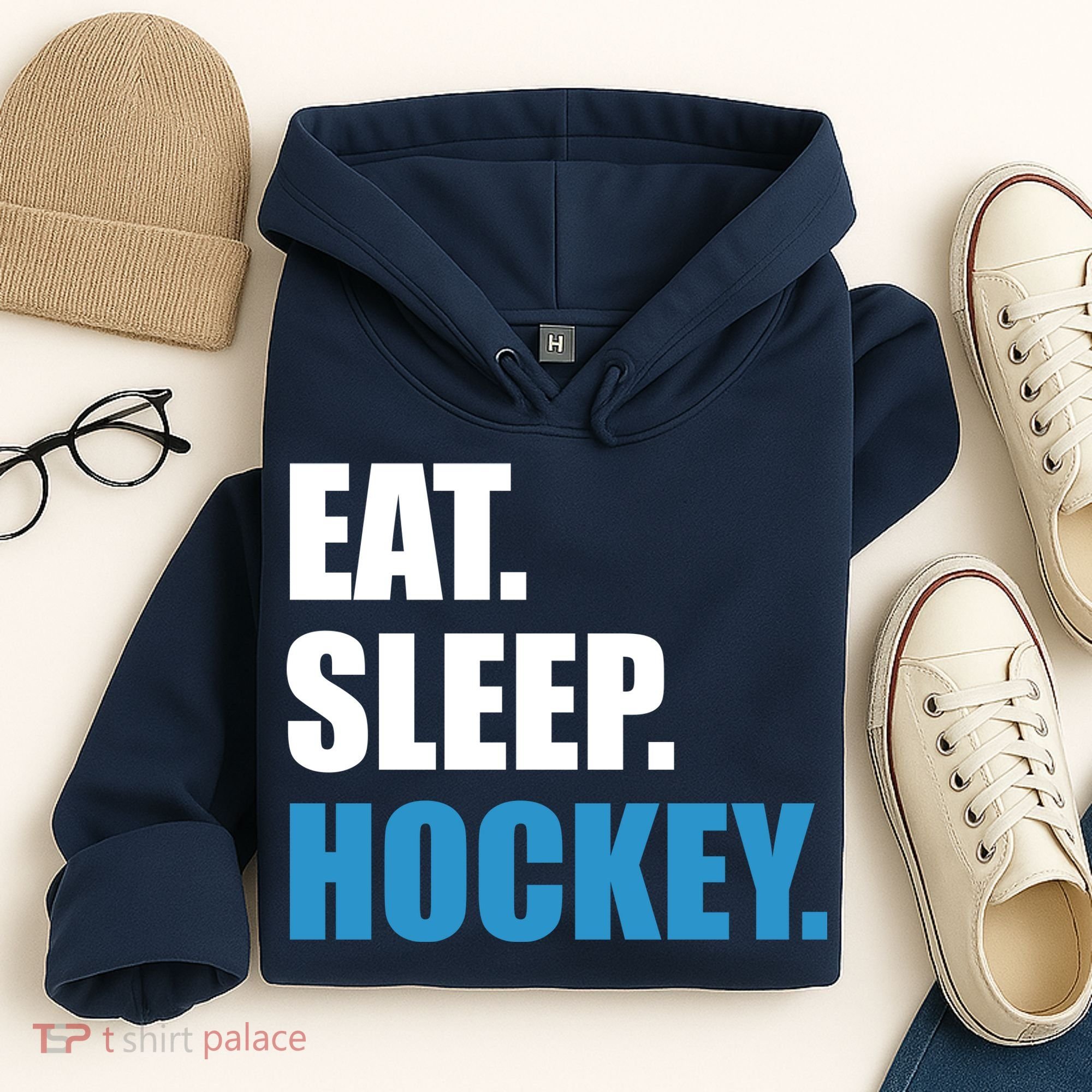 Eat Sleep Hockey Hoodie