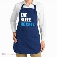 Eat Sleep Hockey Apron thumb 2