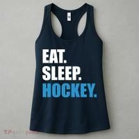 Eat Sleep Hockey Women's Tank Top thumb 3