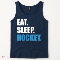 Eat Sleep Hockey Tank Top thumb 2