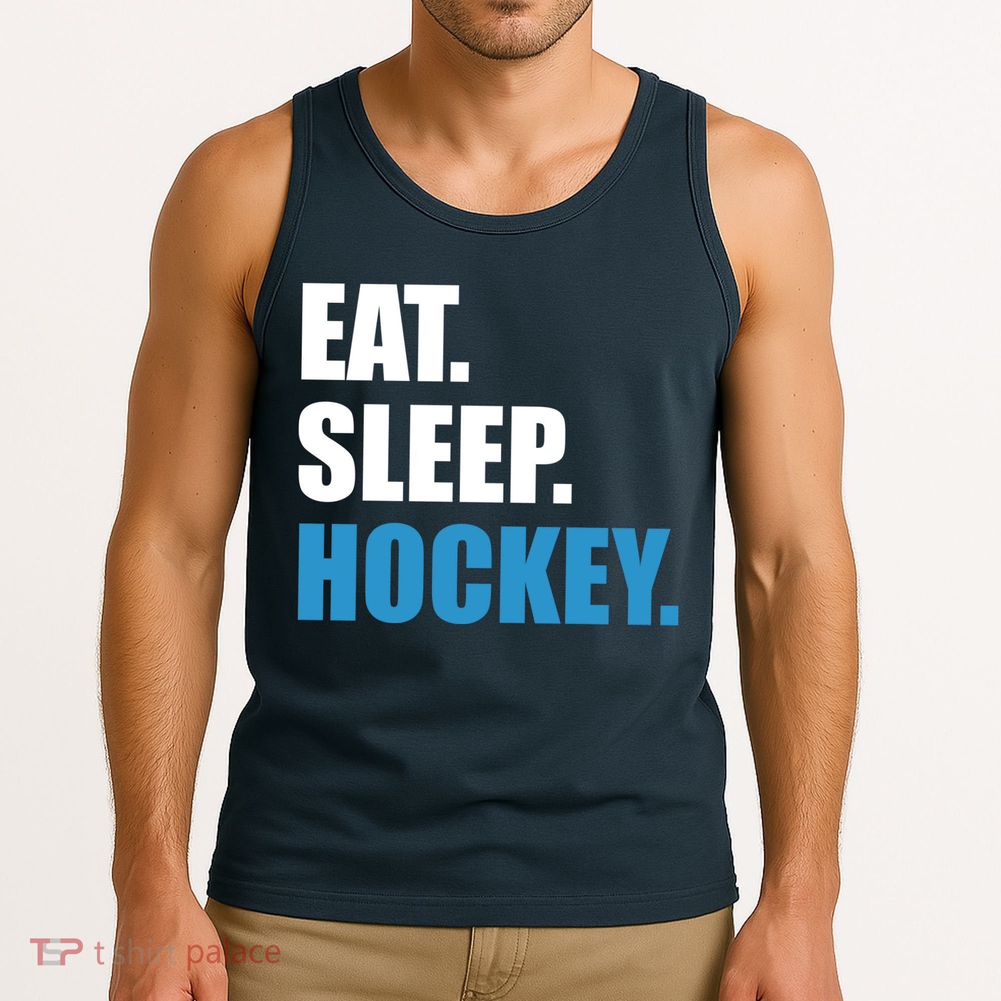 Eat Sleep Hockey Tank Top