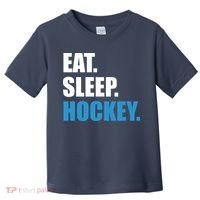 Eat Sleep Hockey Toddler T-Shirt thumb 0