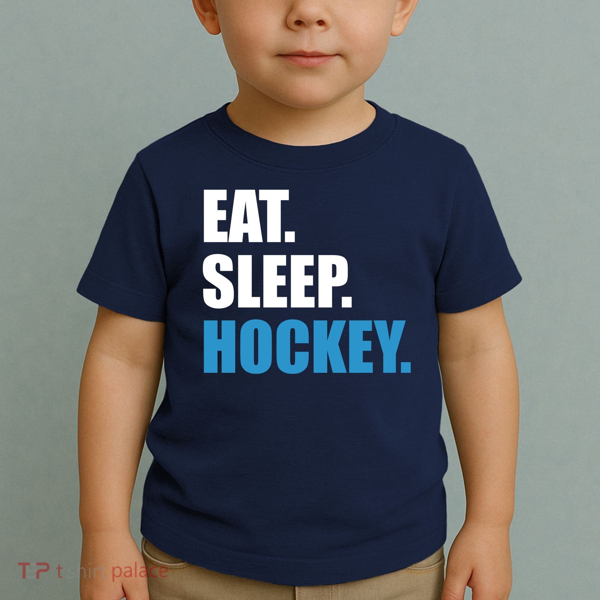 Eat Sleep Hockey Toddler T-Shirt