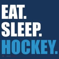 Eat Sleep Hockey Kids Sweatshirt thumb 2