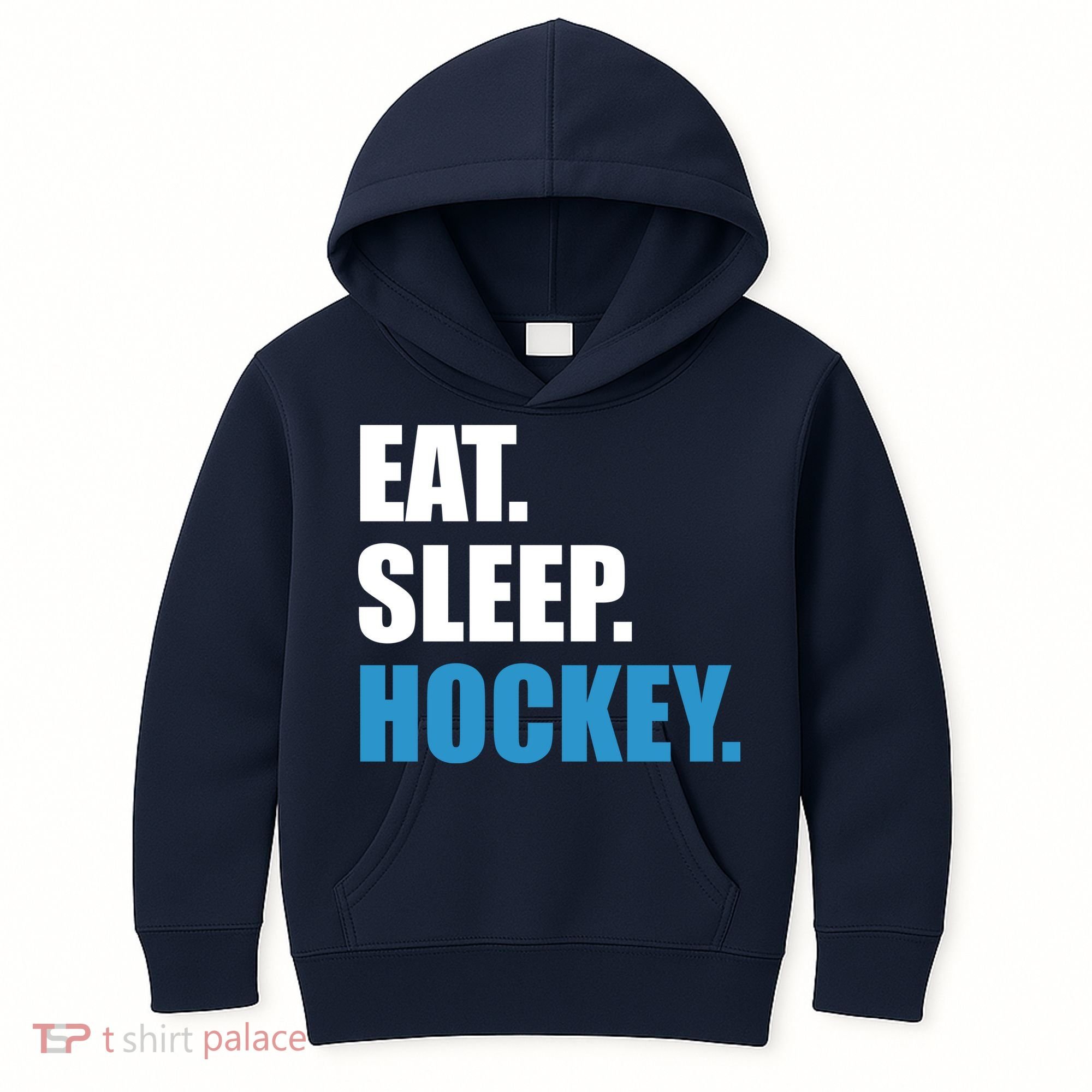 Eat Sleep Hockey Kids Hoodie