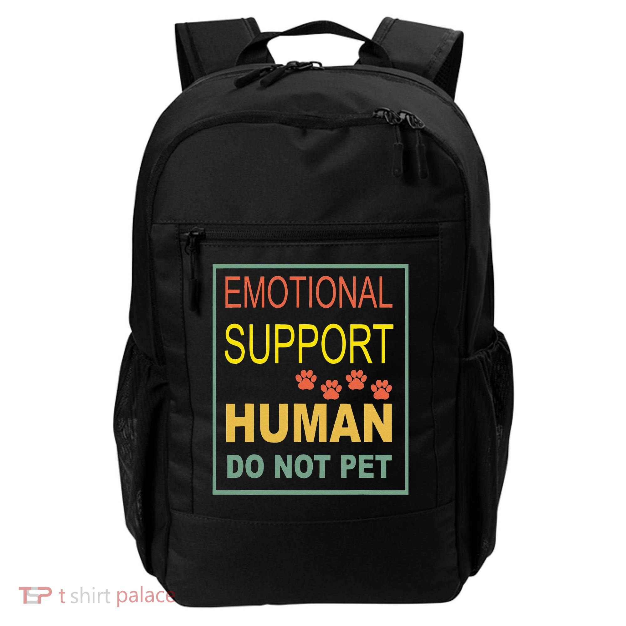 Emotional Support Human  Pet Dog Owners Not Backpack