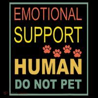 Emotional Support Human  Pet Dog Owners Not Coffee Mug thumb 5