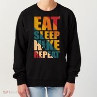 Eat Sleep Hike Repeat Women's Sweatshirt thumb 0