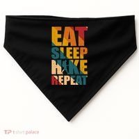 Eat Sleep Hike Repeat USA-Made Doggie Bandana thumb 0