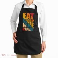 Eat Sleep Hike Repeat Apron thumb 2