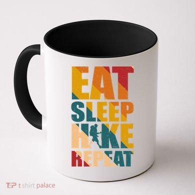 Eat Sleep Hike Repeat Coffee Mug