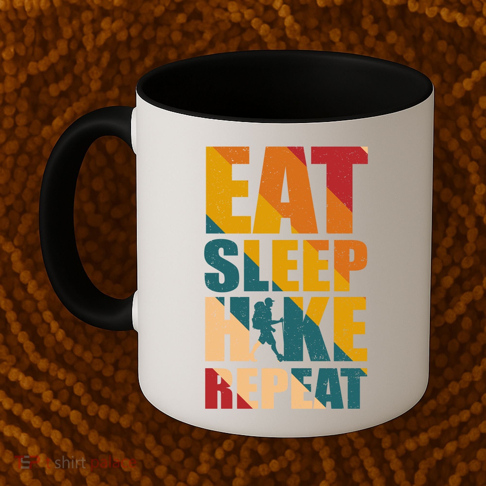 Eat Sleep Hike Repeat Coffee Mug