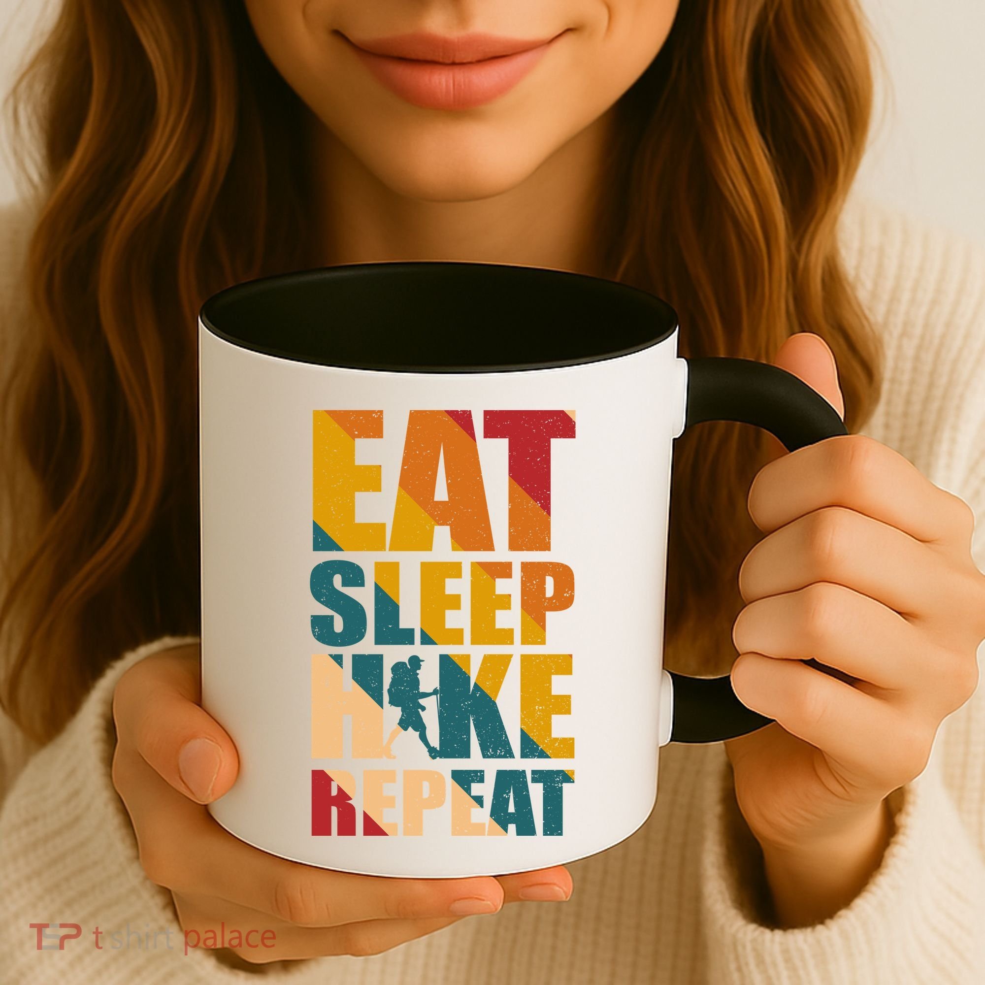 Eat Sleep Hike Repeat Coffee Mug