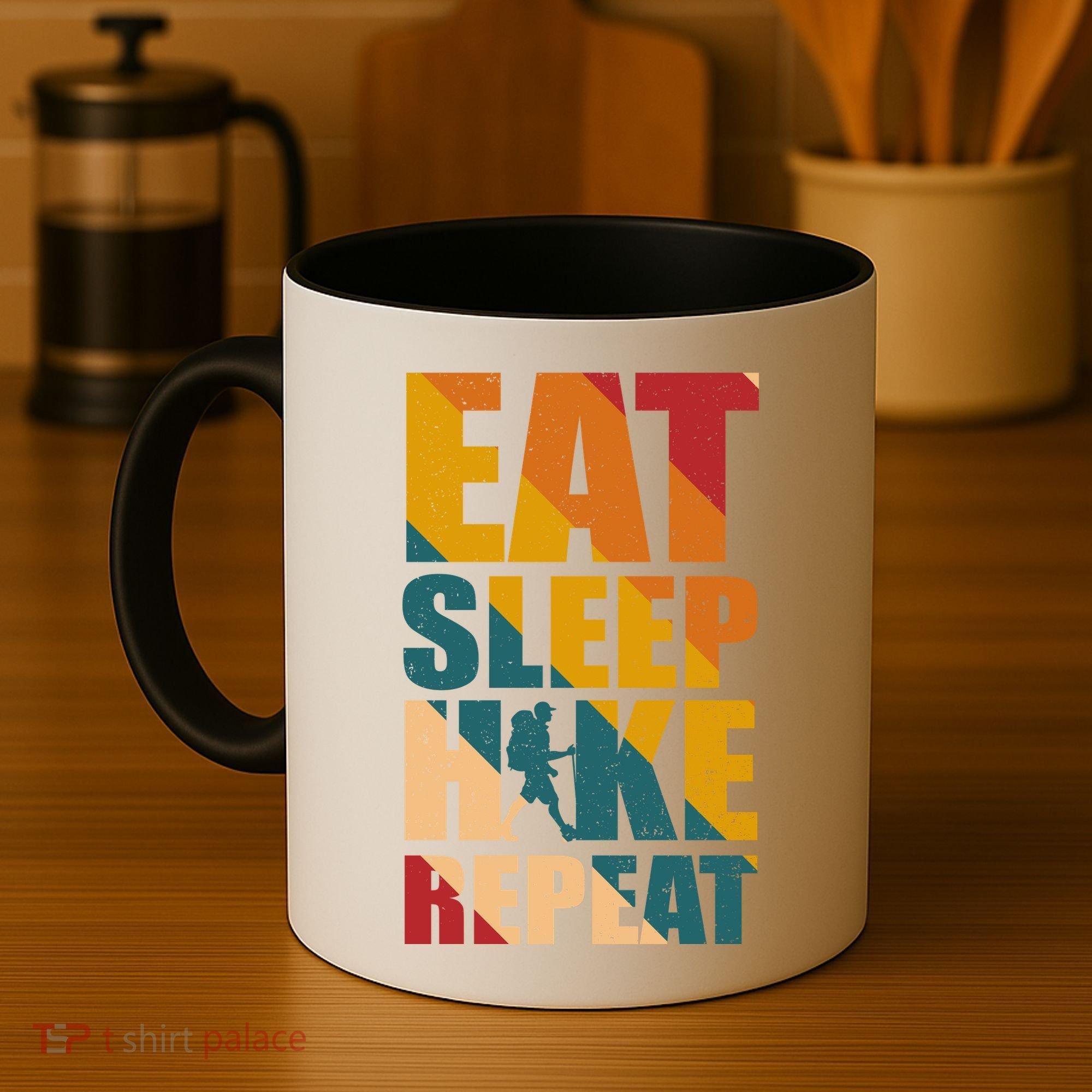 Eat Sleep Hike Repeat Coffee Mug