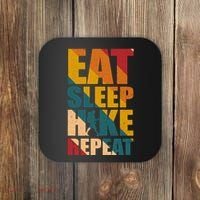 Eat Sleep Hike Repeat Coaster thumb 0