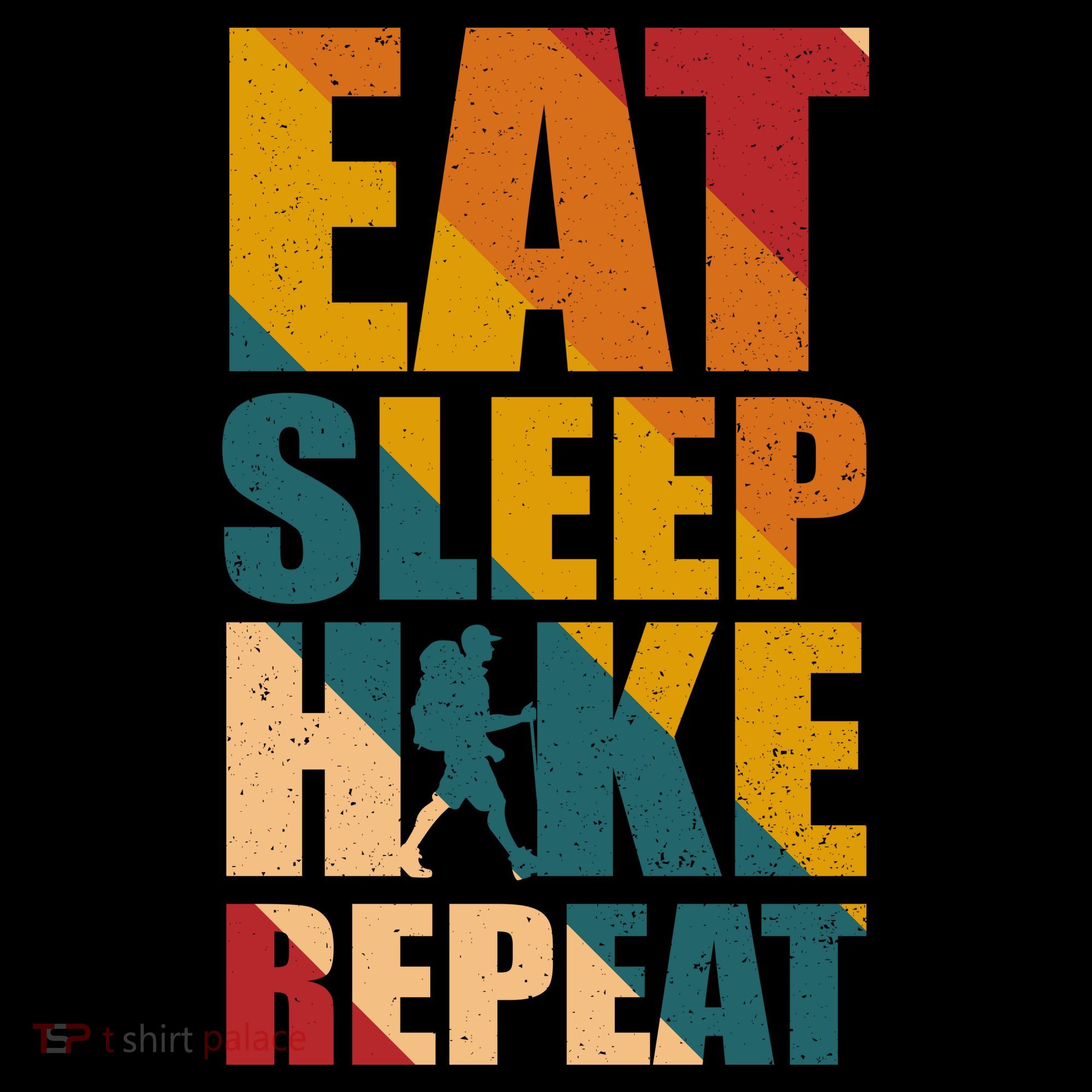 Eat Sleep Hike Repeat Polo